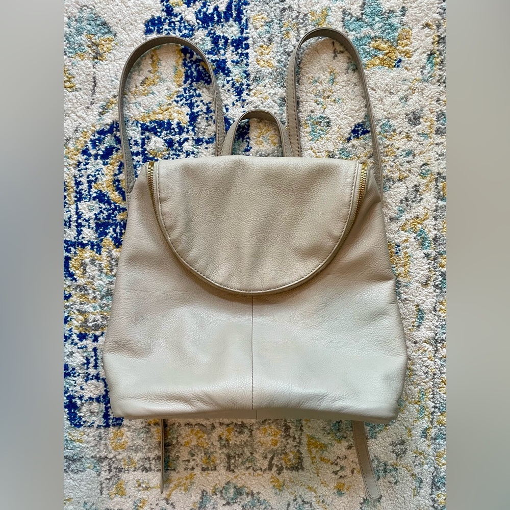 Hobo Fern Backpack in Pebbled Leather